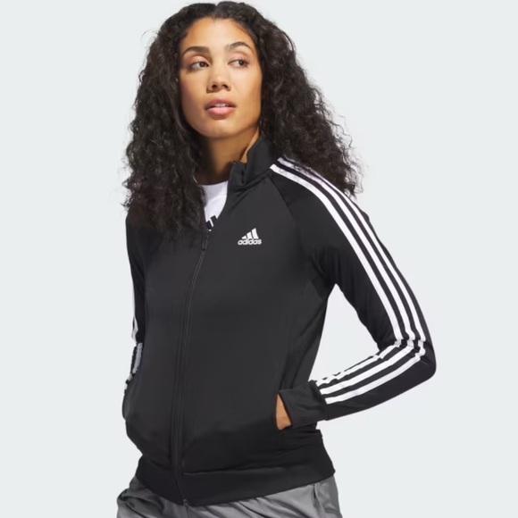Adidas WARM-UP SLIM 3-STRIPES TRACK JACKET - Picture 5 of 6